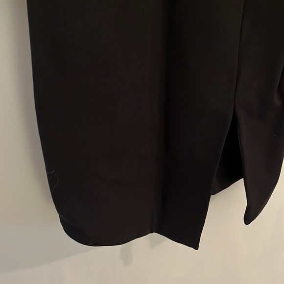 Black Longsleeve Mini Dress - Picture 3 of 4